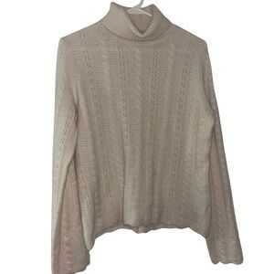 SAKS FIFTH AVENUE 100% Cashmere Women’s Sweater Size L- Excellent Condition
